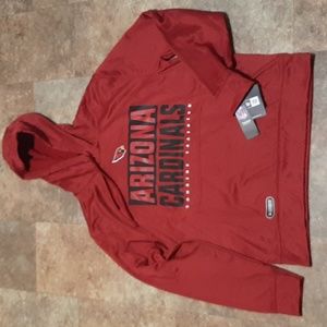 New. New Era Men's Arizona Cardinals Combine Offside Red Hoodie. Size Large.